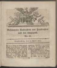 Gesammelte Nachrichten von Frankenstein und der Umgegend, 1829, nr 15