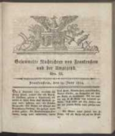 Gesammelte Nachrichten von Frankenstein und der Umgegend, 1829, nr 23