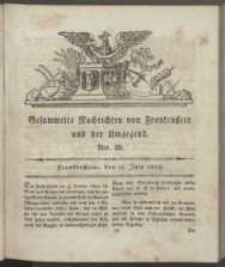 Gesammelte Nachrichten von Frankenstein und der Umgegend, 1829, nr 29