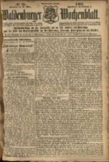 Waldenburger Wochenblatt, Jg. 48, 1902, nr 25