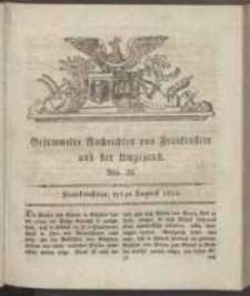 Gesammelte Nachrichten von Frankenstein und der Umgegend, 1829, nr 32