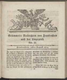 Gesammelte Nachrichten von Frankenstein und der Umgegend, 1829, nr 33