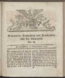 Gesammelte Nachrichten von Frankenstein und der Umgegend, 1829, nr 36