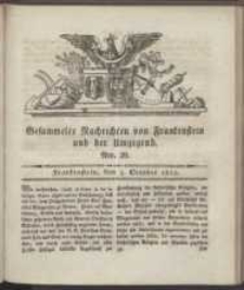 Gesammelte Nachrichten von Frankenstein und der Umgegend, 1829, nr 39