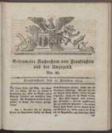 Gesammelte Nachrichten von Frankenstein und der Umgegend, 1829, nr 40