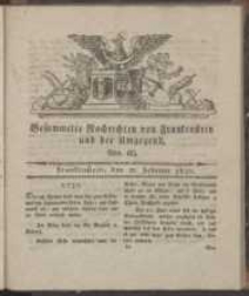 Gesammelte Nachrichten von Frankenstein und der Umgegend, 1830, nr 60