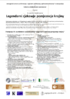 Postajenja IX. wuměłskeho wubědźowanja "Legendarni rjekowje pomjezneje krajiny" [Dokument życia społecznego]