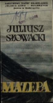 Mazepa - program [Dokument życia społecznego]