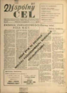 Wspólny cel : Organ Komitetu Zakładowego P.Z.P.R., Zarządu zakładów. ZMP, Rady Zakł. i Dyrekcji Jeleniogórskich Zakładów Celulozy Włókien Sztucznych im K. Gottwalda , 1955, nr 11 (60)