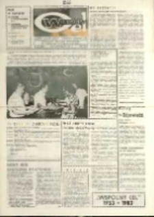 Wspólny cel : Gazeta załogi ZWCH "Chemitex - Celwiskoza" , 1983, nr 28 (893)