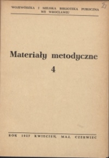 Materiały metodyczne, 1957, nr 2