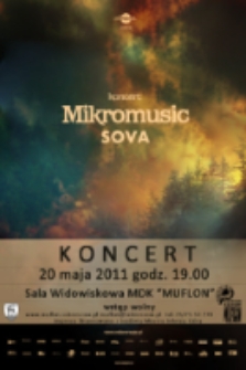 Mikromusic SOVA: koncert [Dokument ikonograficzny]