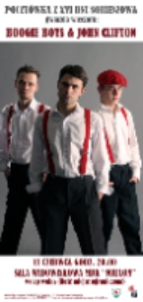 Pocztówka z XVI Dni Sobieszowa: gwiazda wieczoru Boggie Boys & John Clifton [Dokument ikonograficzny]