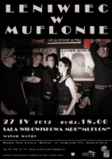 Leniwiec w Muflonie [koncert] [Dokument ikonograficzny]