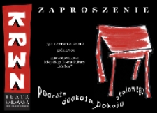 Podróże dookoła pokoju stołowego [spektakl] [Dokument ikonograficzny]