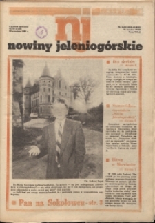 Nowiny Jeleniog&oacute;rskie : tygodnik społeczny, R. 33, 1990, nr 39 (1598)
