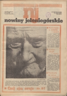 Nowiny Jeleniogórskie : tygodnik społeczny, R. 33, 1990, nr 40 (1599)