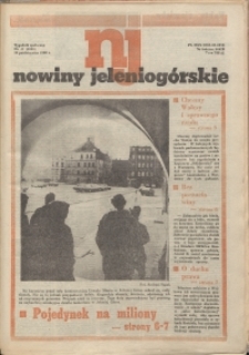 Nowiny Jeleniogórskie : tygodnik społeczny, R. 33, 1990, nr 41 (1600)