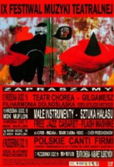 9. Festiwal Muzyki Teatralnej [Dokument ikonograficzny]