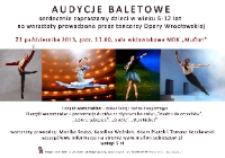 Audycje baletowe: warsztaty prowadzone przez tancerzy opery wrocławskiej [Dokument ikonograficzny]