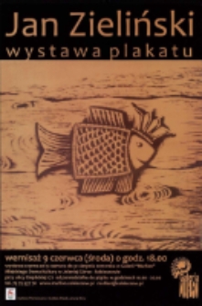 Jan Zieliński: wystawa plakatu [Dokument ikonograficzny]