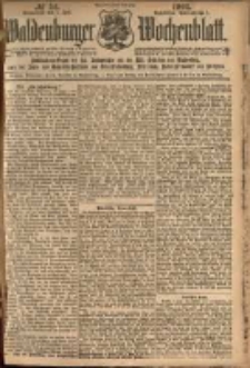 Waldenburger Wochenblatt, Jg. 48, 1902, nr 54