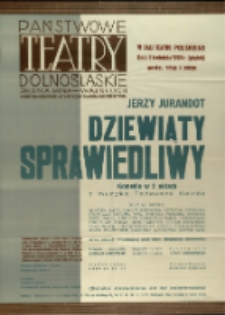 Dziewiąty sprawiedliwy - afisz premierowy [Dokument życia społecznego]