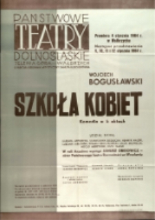 Szkoła kobiet - afisz premierowy [Dokument życia społecznego]