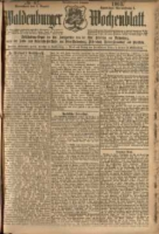 Waldenburger Wochenblatt, Jg. 48, 1902, nr 62