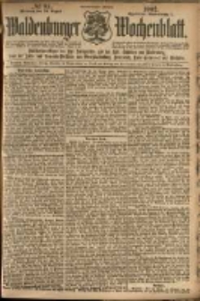 Waldenburger Wochenblatt, Jg. 48, 1902, nr 67
