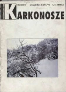 Karkonosze: Kultura i Turystyka, 1996, nr 1 (207)
