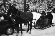 [Szklarska Poręba : kulig] (fot. 1) [Dokument ikonograficzny]