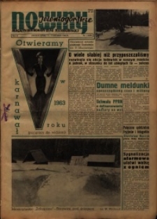Nowiny Jeleniogórskie : magazyn ilustrowany ziemi jeleniogórskiej, R. 6, 1963, nr 1 (249)