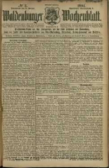 Waldenburger Wochenblatt, Jg. 50, 1904, nr 3