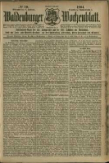 Waldenburger Wochenblatt, Jg. 50, 1904, nr 10