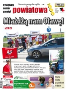 Gazeta Powiatowa - Wiadomości Oławskie, 2012, nr 28