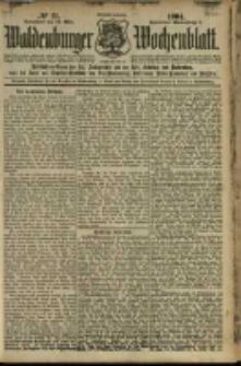 Waldenburger Wochenblatt, Jg. 50, 1904, nr 21