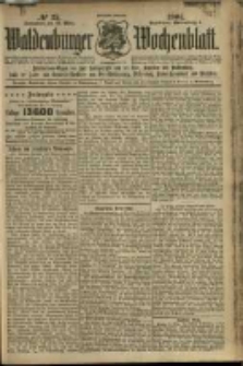 Waldenburger Wochenblatt, Jg. 50, 1904, nr 25