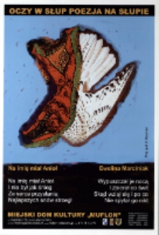 Oczy w słup : poezja na słupie (3) [Dokument ikonograficzny]