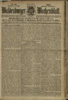 Waldenburger Wochenblatt, Jg. 50, 1904, nr 38