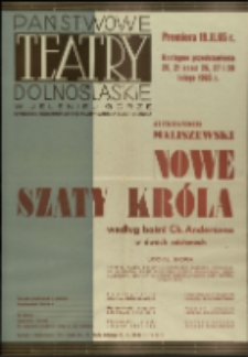 Nowe szaty króla - afisz premierowy [Dokument życia społecznego]