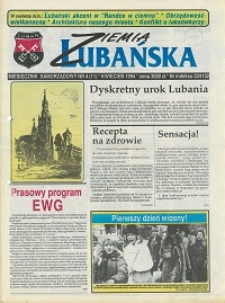 Ziemia Lubańska, 1994, nr 4