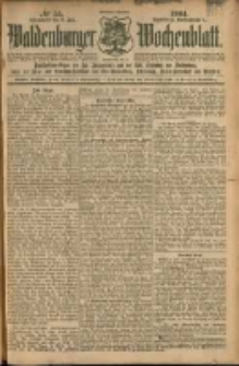 Waldenburger Wochenblatt, Jg. 50, 1904, nr 55