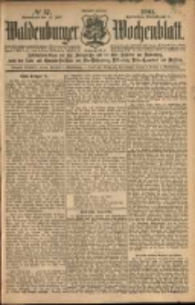 Waldenburger Wochenblatt, Jg. 50, 1904, nr 57