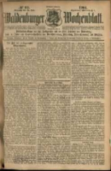 Waldenburger Wochenblatt, Jg. 50, 1904, nr 60