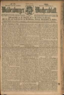 Waldenburger Wochenblatt, Jg. 50, 1904, nr 77