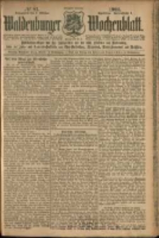 Waldenburger Wochenblatt, Jg. 50, 1904, nr 81