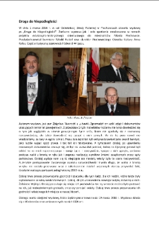 Droga do Niepodległości [Dokument elektroniczny]