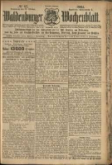 Waldenburger Wochenblatt, Jg. 50, 1904, nr 87
