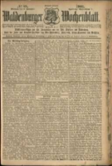 Waldenburger Wochenblatt, Jg. 50, 1904, nr 88